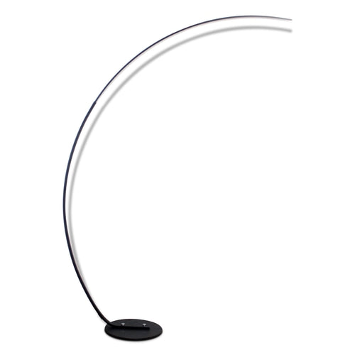 Lampa podłogowa LED RGBW Curve z pilotem, 21 W