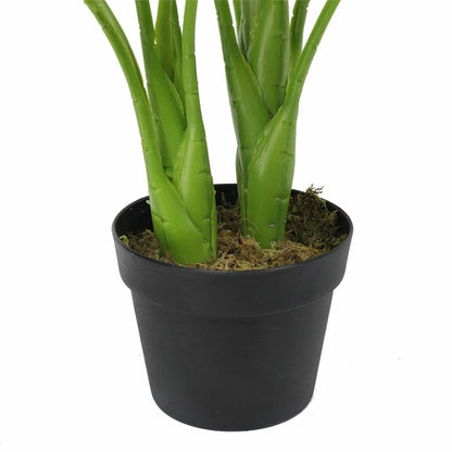 Artificial plant in a pot – taro “Elephant Ear”, 70 cm