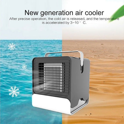 4-in-1 USB Mini Air Cooler with 150 ml Tank