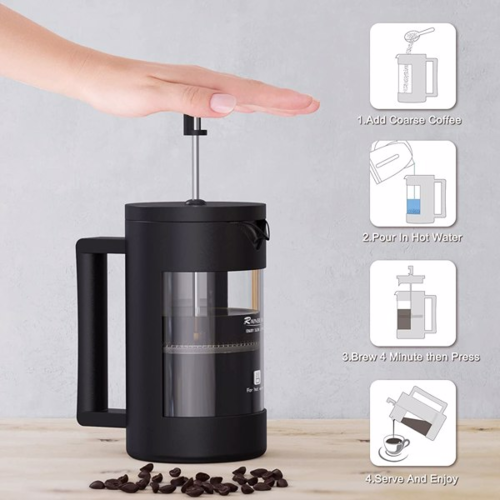 Zaparzacz do kawy French press, 350 lub 600 ml