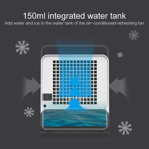4-in-1 USB Mini Air Cooler with 150 ml Tank