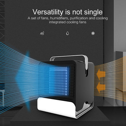 4-in-1 USB Mini Air Cooler with 150 ml Tank