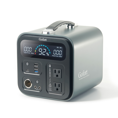 Gofort UA550 Portable Power Station, 550 Wh, with Solar Charging