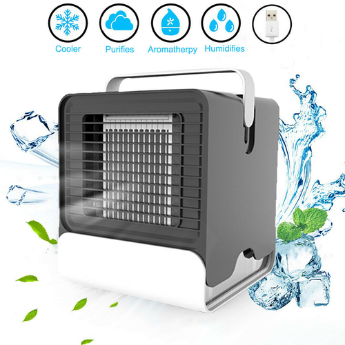 4-in-1 USB Mini Air Cooler with 150 ml Tank
