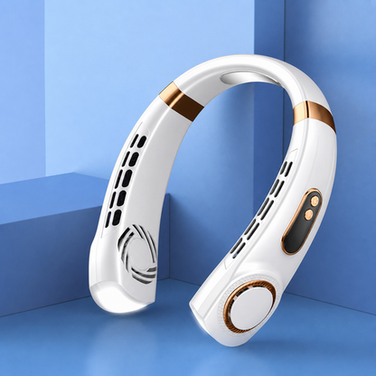 Portable LED Neck Fan, 5 Speeds